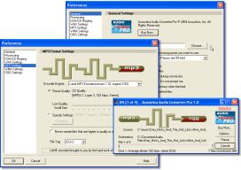 Acoustica Audio Converter Pro Screenshot