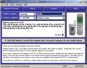 Coding Workshop Ringtone Converter